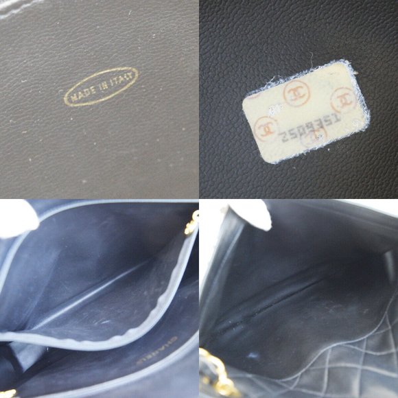 Auth Chanel CC Quilted Chain Tote Bag #N9190H03O - Picture 6 of 8